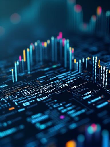 Grafici e codici di algoritmi personalizzati AI
